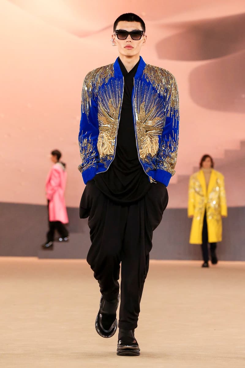 Balmain Menswear Fall Winter 2020 Paris Fashion Week olivier rousteing