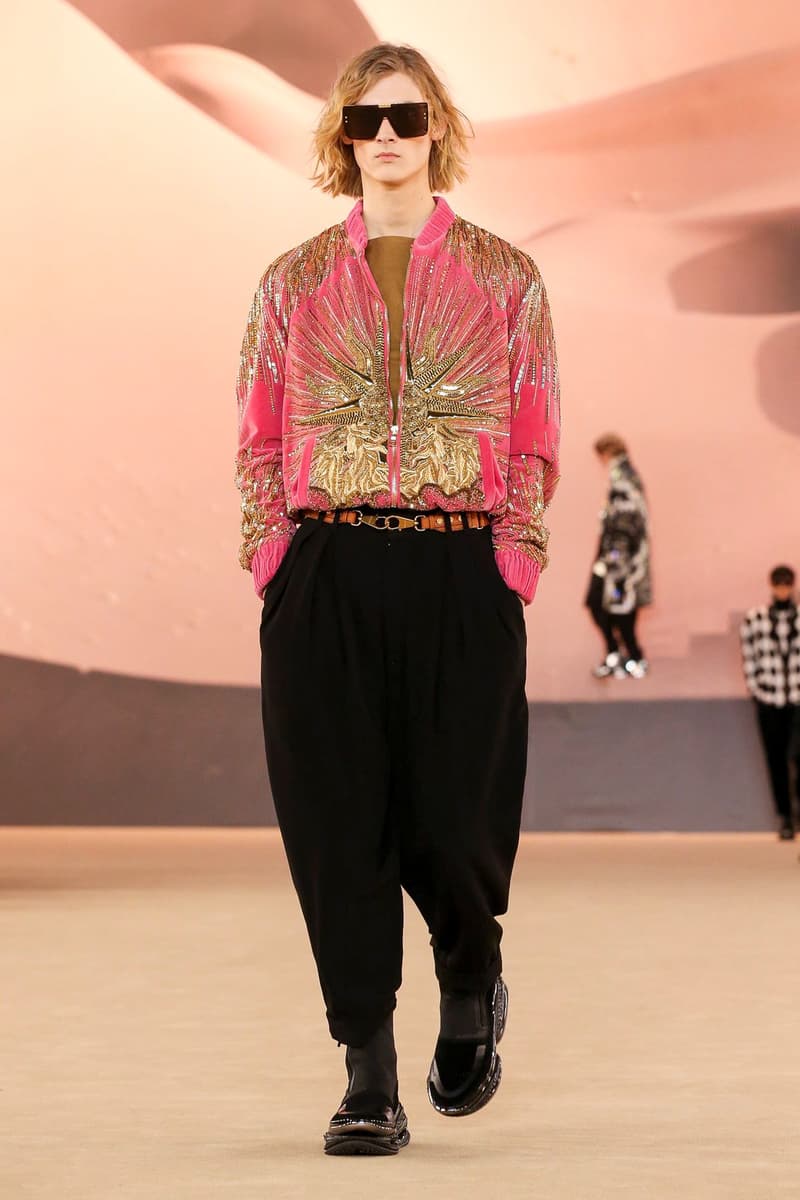 Balmain Menswear Fall Winter 2020 Paris Fashion Week olivier rousteing