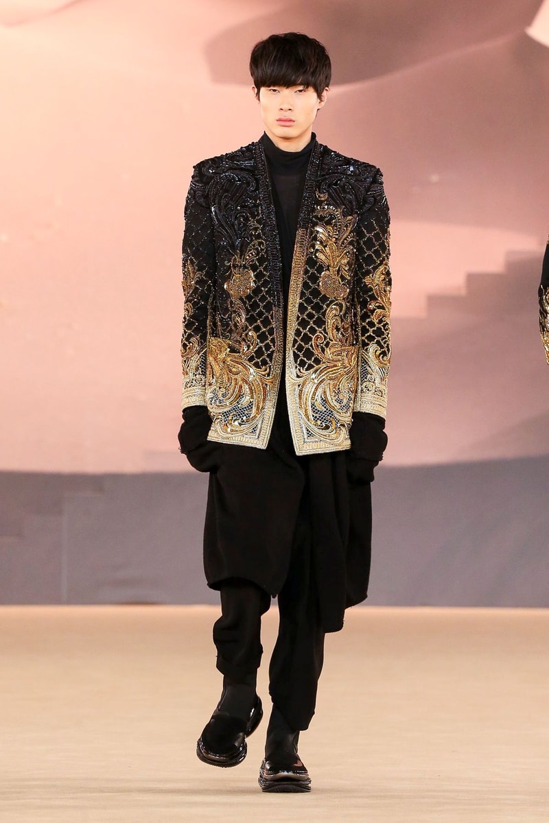 Balmain Menswear Fall Winter 2020 Paris Fashion Week olivier rousteing