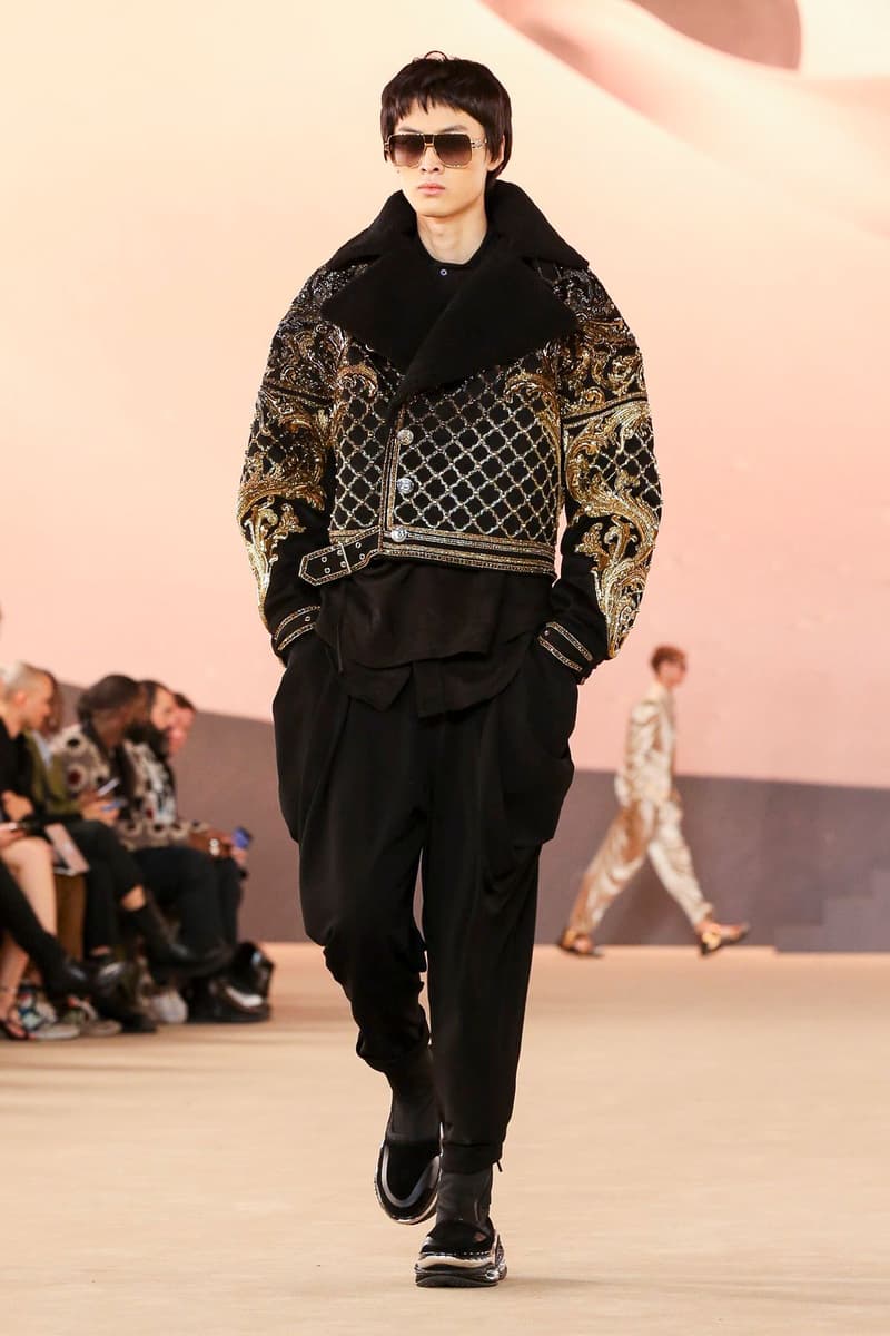 Balmain Menswear Fall Winter 2020 Paris Fashion Week olivier rousteing