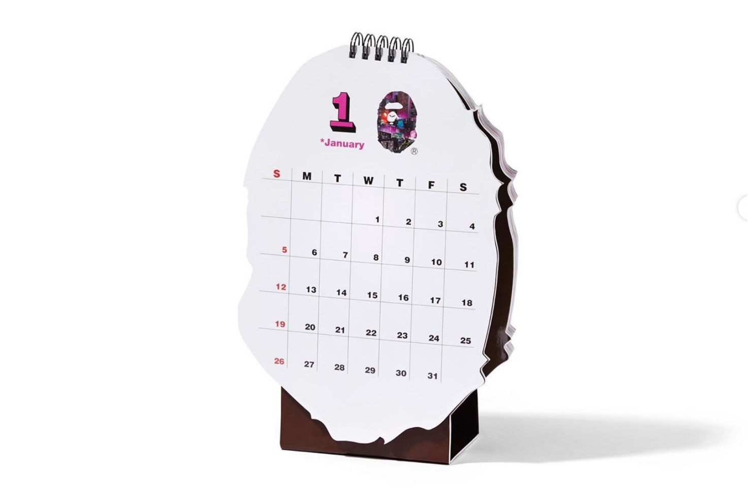BAPE Drops Exclusive New Year Gifts 2020 Chinese new year a bathing ape calendar candy box red pocket envelopes shark face hoodie accessories collectibles 