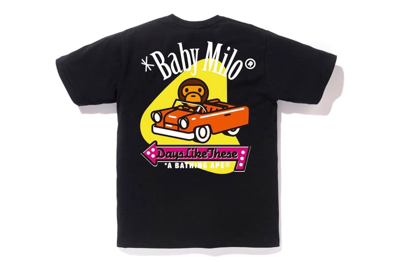 BAPE City-Specific T-Shirt Line a bathing ape fashion capitals hong kong tokyo new york los Angeles Baby Milo ape head abc camo print