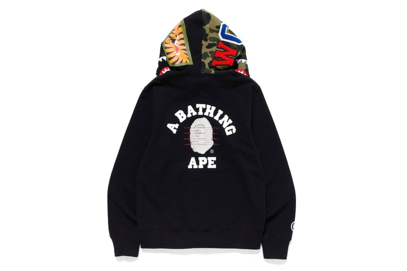 pusha t x BAPE Collection a bathing ape collaborations collections lookbooks ape heads show t shirts baby milo shark hoodies good music