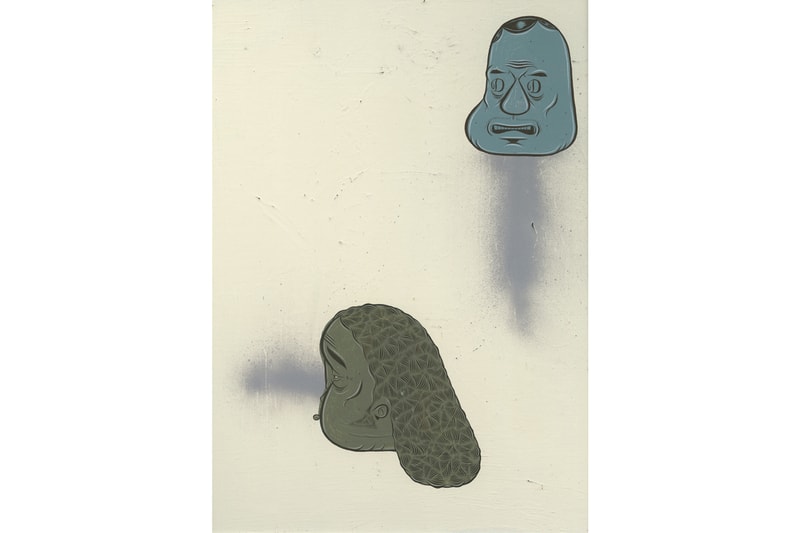 Barry McGee "Potato Sack Body" Exhibition Perrotin Tokyo Caricatures Paintings Heads 
