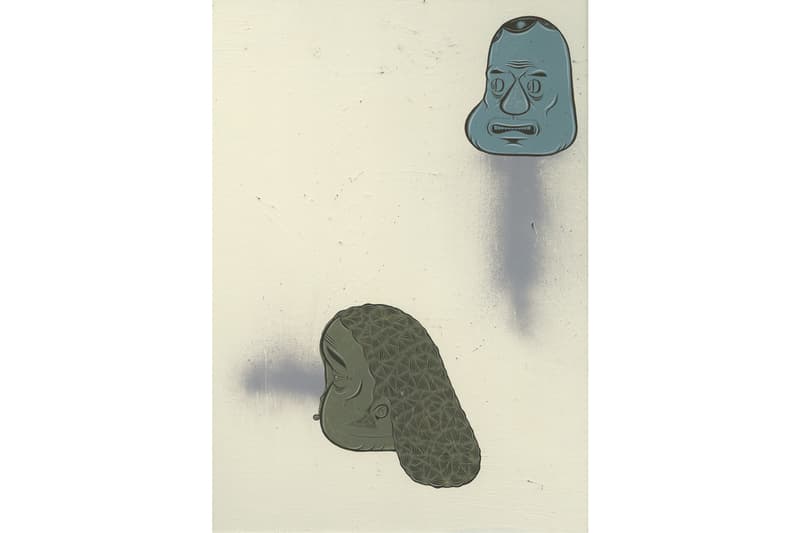 Barry McGee "Potato Sack Body" Exhibition Perrotin Tokyo Caricatures Paintings Heads