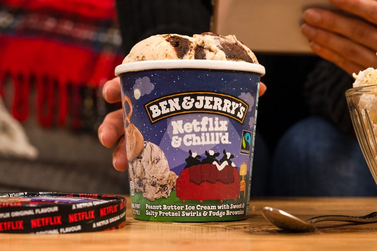 Ben & Jerry's Concocts "NETFLIX & CHILLL'D" Peanut Butter Ice Cream Flavor