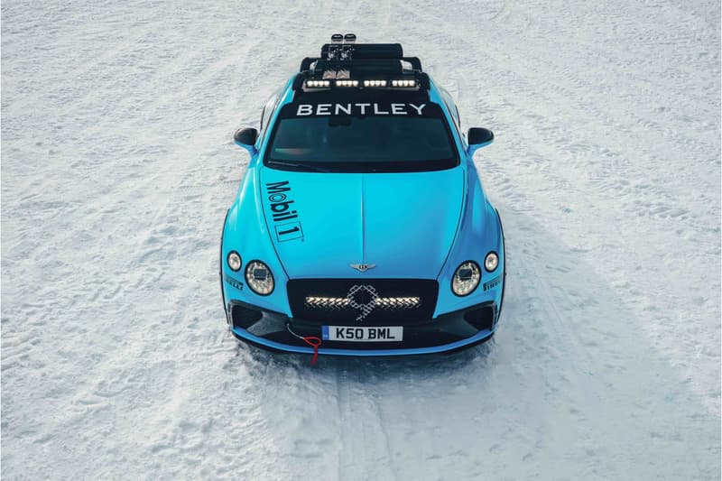 bentley gp ice race continental gt racing zell am see austria race Info