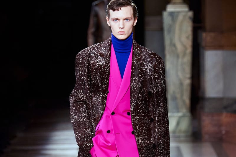 berluti pink suit