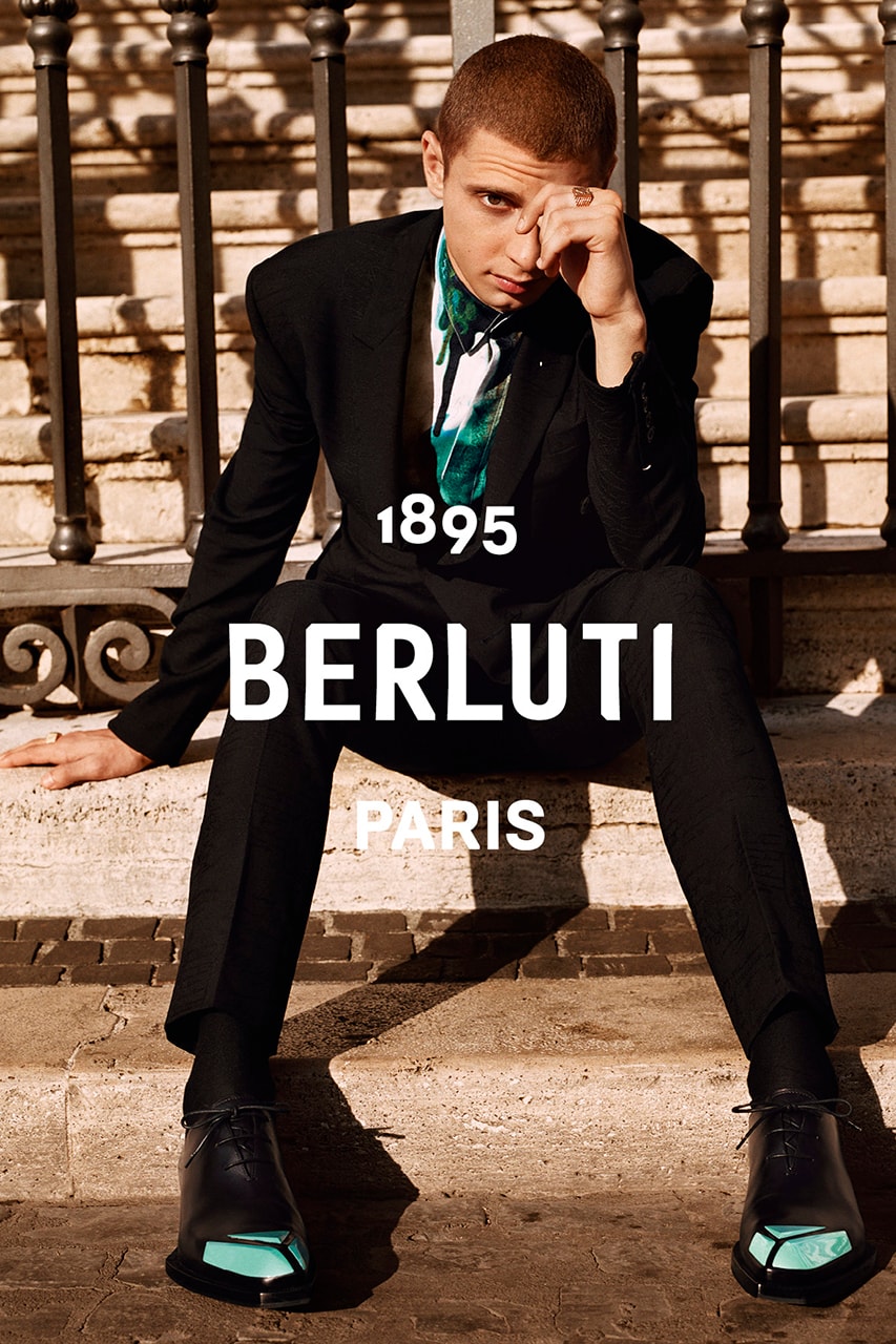 Berluti Spring/Summer 2020 Campaign Starring Blondey McCoy Imagery Alasdair McLellan SS20 Menswear British-Lebanese skateboarder Designer Kris Van Assche Rome
