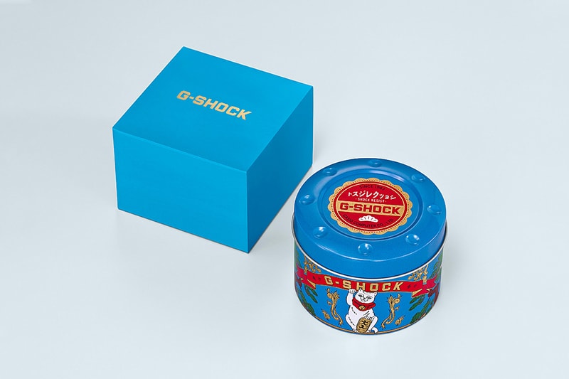 BlackEyePatch x Casio G-Shock "MANEKINEKO" Capsule  release info price details   DW-5600TMN-1JR GA-100TMN-1AJR 