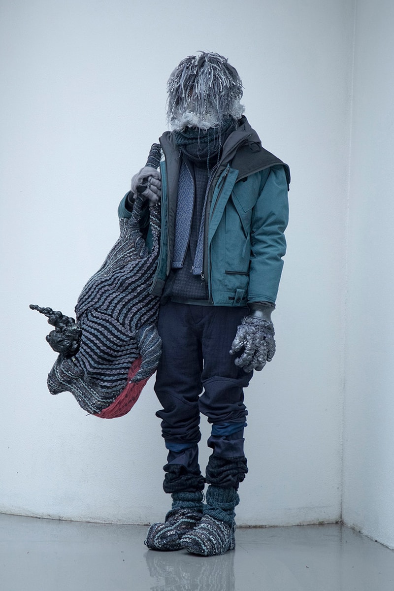 BLACKMERLE FW20 "A.C. 006" Collection Lookbook dystopian apocalyptic fashion terry shin editorials lookbook technical maximalism neo sci fi 