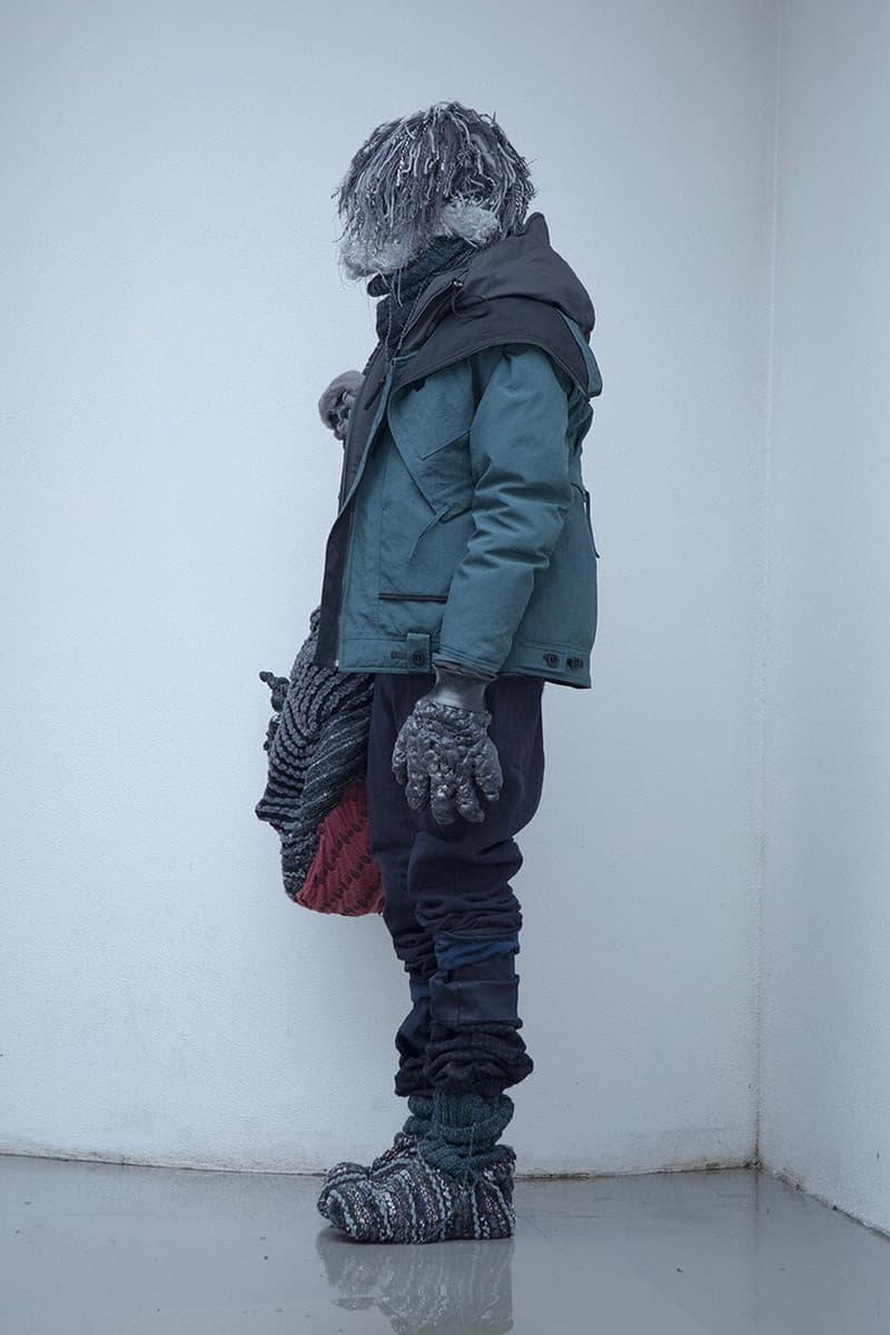 BLACKMERLE FW20 "A.C. 006" Collection Lookbook dystopian apocalyptic fashion terry shin editorials lookbook technical maximalism neo sci fi