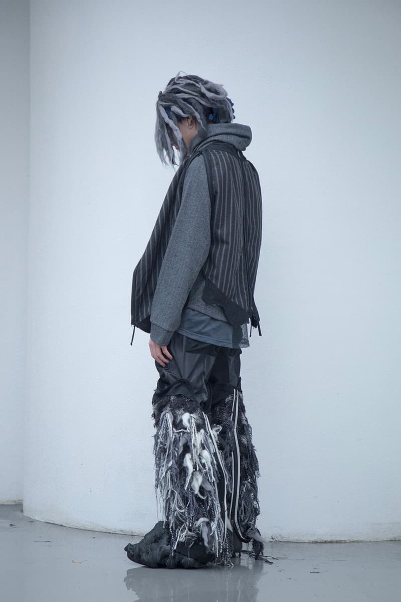 BLACKMERLE FW20 "A.C. 006" Collection Lookbook dystopian apocalyptic fashion terry shin editorials lookbook technical maximalism neo sci fi