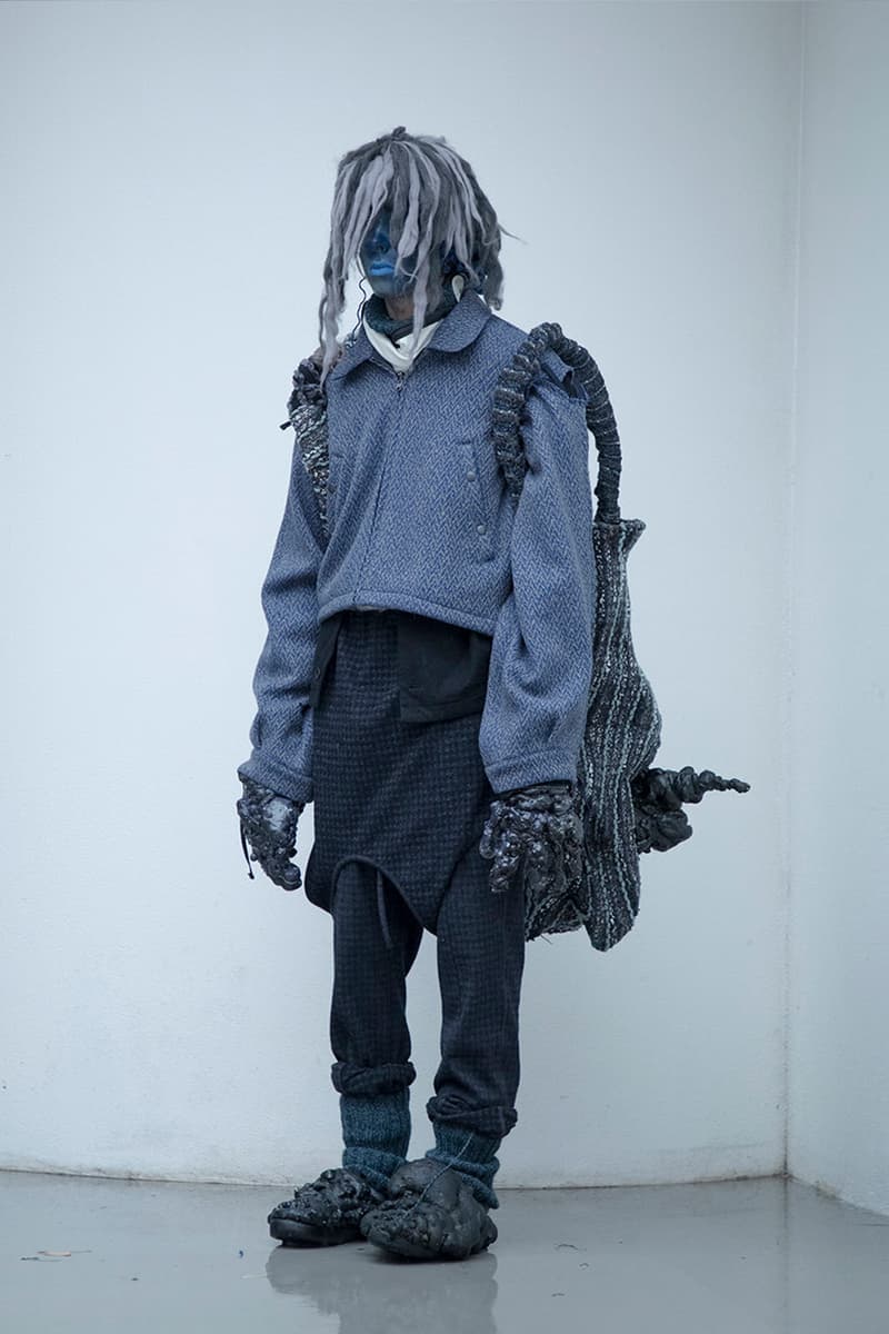 BLACKMERLE FW20 "A.C. 006" Collection Lookbook dystopian apocalyptic fashion terry shin editorials lookbook technical maximalism neo sci fi 