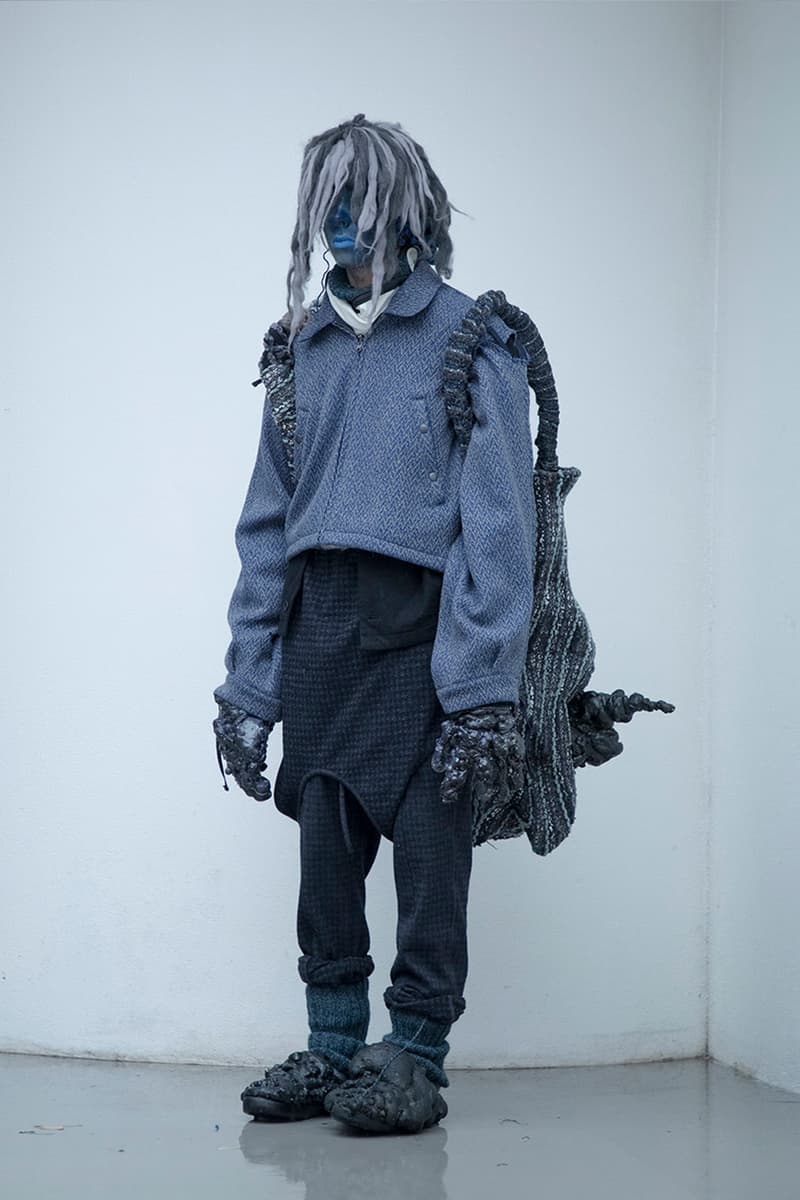 BLACKMERLE FW20 "A.C. 006" Collection Lookbook dystopian apocalyptic fashion terry shin editorials lookbook technical maximalism neo sci fi