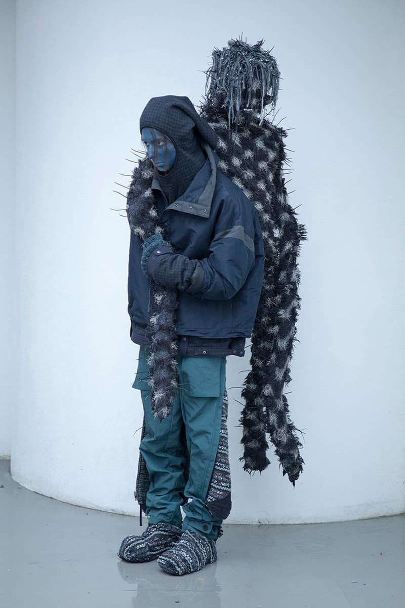 BLACKMERLE FW20 "A.C. 006" Collection Lookbook dystopian apocalyptic fashion terry shin editorials lookbook technical maximalism neo sci fi