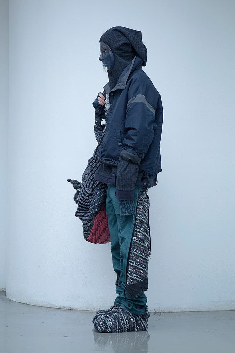BLACKMERLE FW20 "A.C. 006" Collection Lookbook dystopian apocalyptic fashion terry shin editorials lookbook technical maximalism neo sci fi