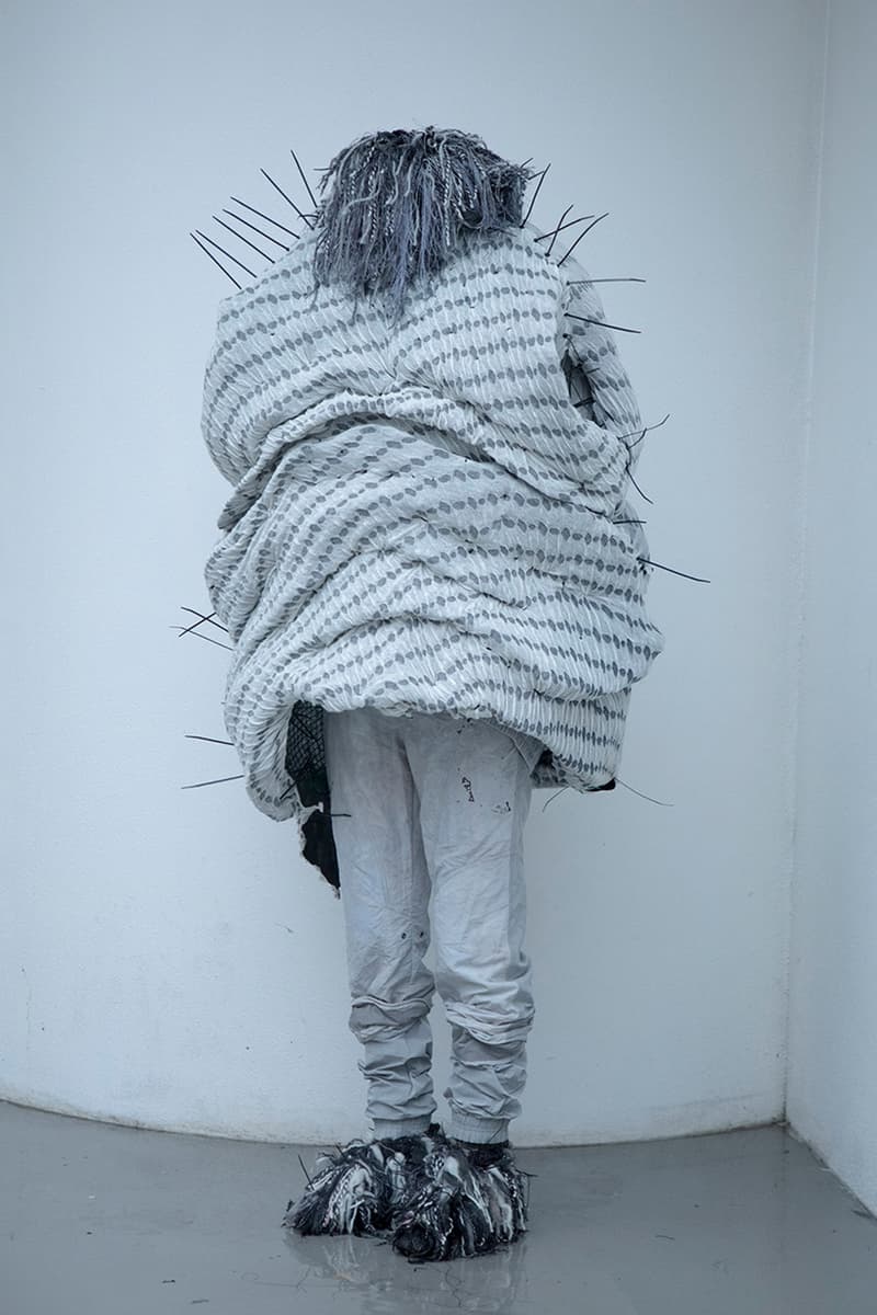 BLACKMERLE FW20 "A.C. 006" Collection Lookbook dystopian apocalyptic fashion terry shin editorials lookbook technical maximalism neo sci fi