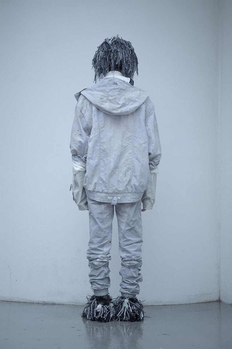BLACKMERLE FW20 "A.C. 006" Collection Lookbook dystopian apocalyptic fashion terry shin editorials lookbook technical maximalism neo sci fi 