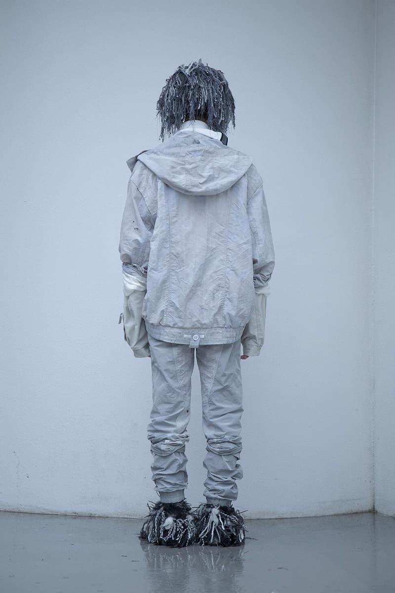 BLACKMERLE FW20 "A.C. 006" Collection Lookbook dystopian apocalyptic fashion terry shin editorials lookbook technical maximalism neo sci fi