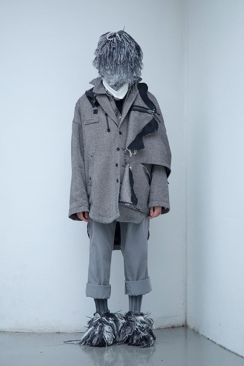 BLACKMERLE FW20 "A.C. 006" Collection Lookbook dystopian apocalyptic fashion terry shin editorials lookbook technical maximalism neo sci fi 