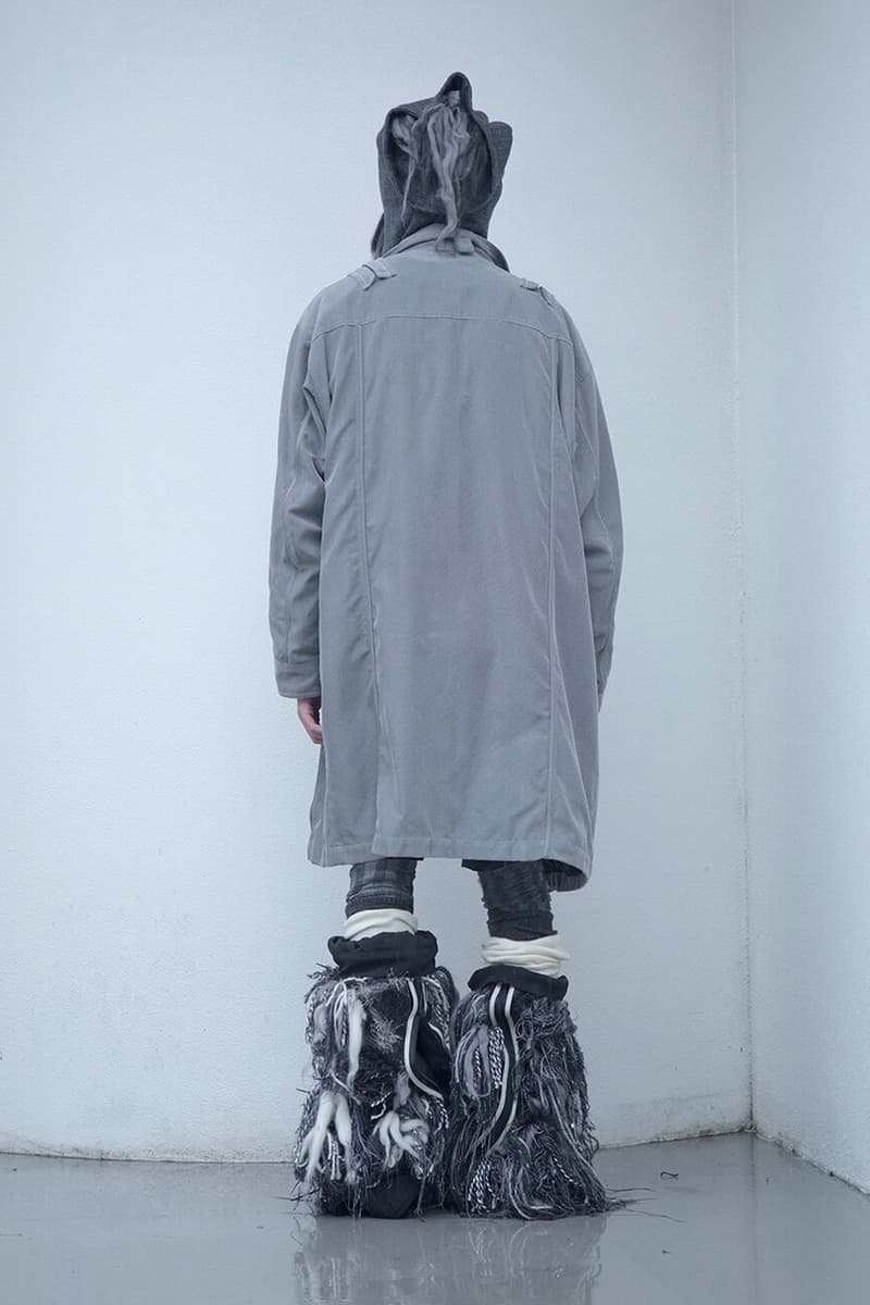 BLACKMERLE FW20 "A.C. 006" Collection Lookbook dystopian apocalyptic fashion terry shin editorials lookbook technical maximalism neo sci fi