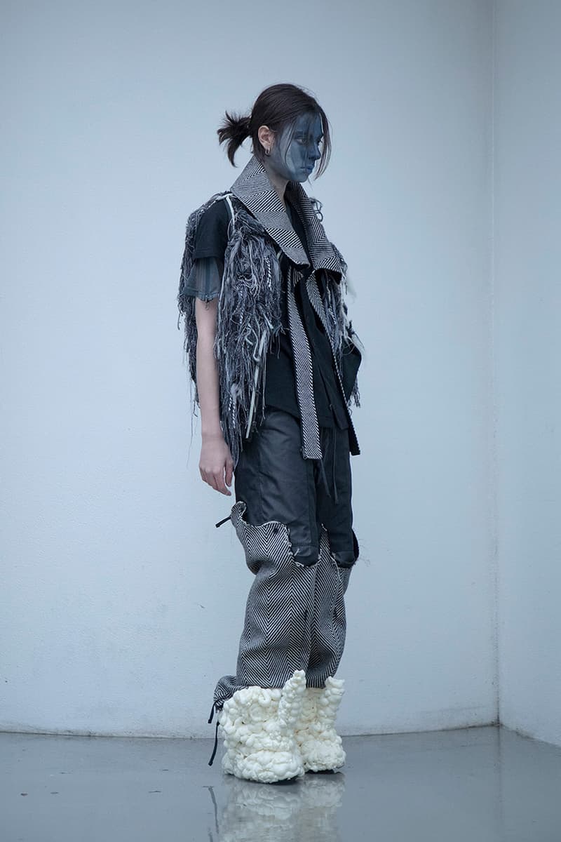 BLACKMERLE FW20 "A.C. 006" Collection Lookbook dystopian apocalyptic fashion terry shin editorials lookbook technical maximalism neo sci fi 