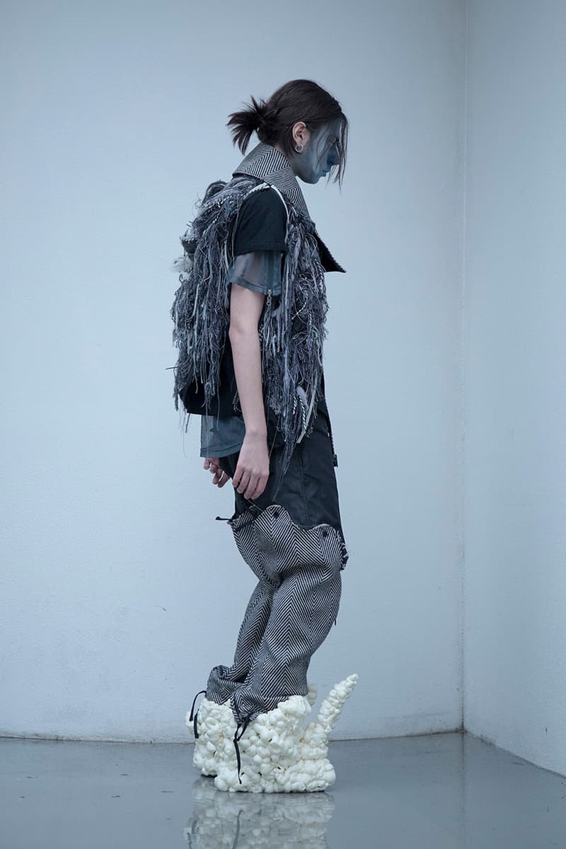 BLACKMERLE FW20 "A.C. 006" Collection Lookbook dystopian apocalyptic fashion terry shin editorials lookbook technical maximalism neo sci fi