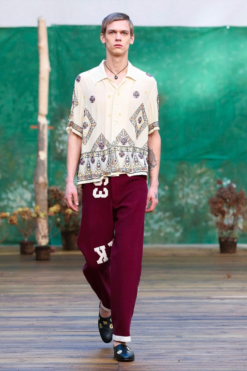BODE Fall Winter 2020 Collection Runway Paris Fashion Week pfw heritage 1970s cuts catwalk new york designer emily antique fabrics victorian quilts grain sacks bed linens tailor made