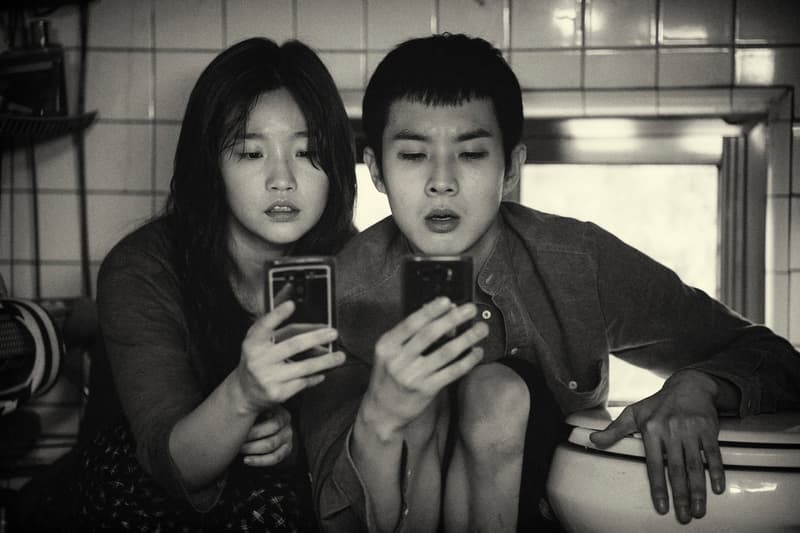 Bong Joon-ho Parasite Black White Version united states Release Date neon