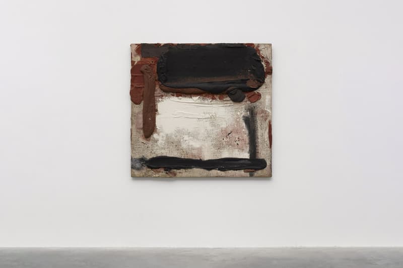 Bram Bogart Solo Exhibition White Cube London Mason's Yard Paintings Paint Sculpture