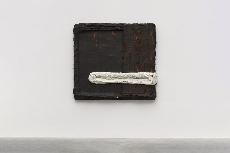 Bram Bogart Solo Exhibition White Cube London Mason's Yard Paintings Paint Sculpture 