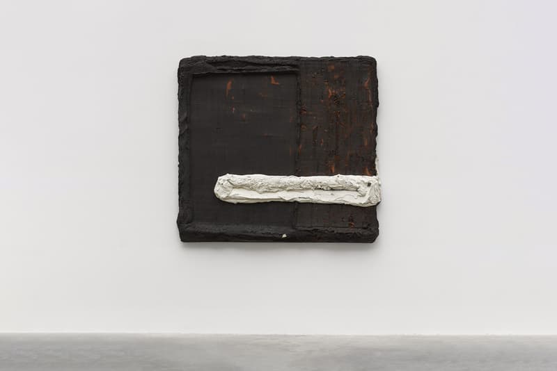 Bram Bogart Solo Exhibition White Cube London Mason's Yard Paintings Paint Sculpture