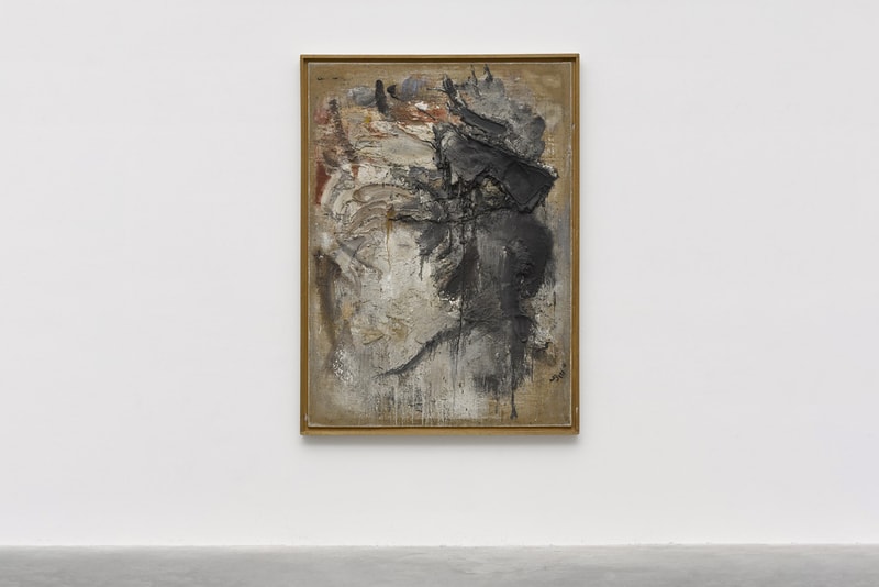 Bram Bogart Solo Exhibition White Cube London Mason's Yard Paintings Paint Sculpture 