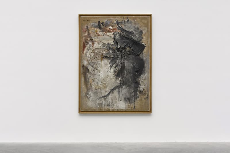 Bram Bogart Solo Exhibition White Cube London Mason's Yard Paintings Paint Sculpture