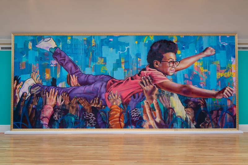 Brandan "BMike" Odums Presents Powerful Work on Inclusion & Identity in Art