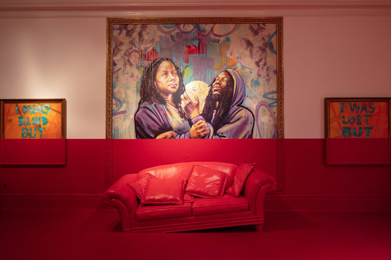 Brandan "BMike" Odums Exhibition Newcomb Art Museum "NOT Supposed 2-Be Here" Paintings Installations Sculpture 