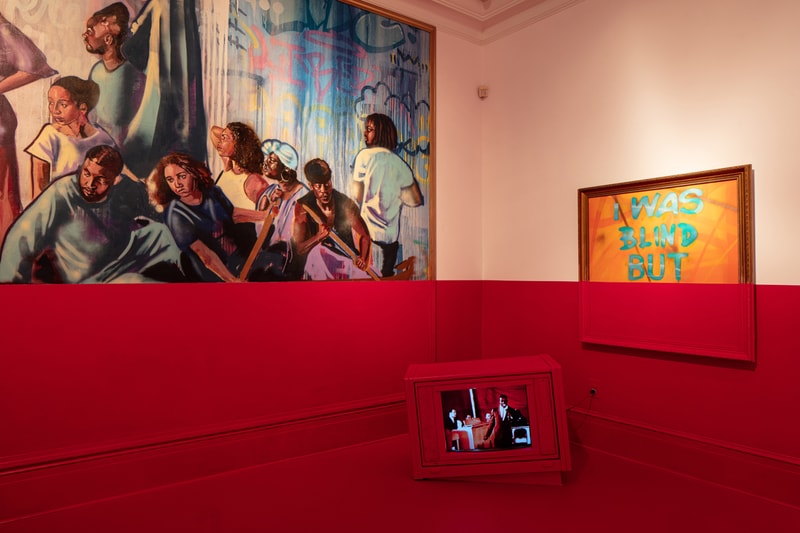 Brandan "BMike" Odums Exhibition Newcomb Art Museum "NOT Supposed 2-Be Here" Paintings Installations Sculpture 