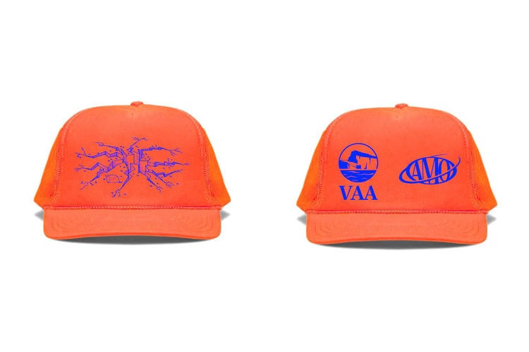 Canary Yellow Drops Duo of Hardhat-Influenced Fluorescent Orange Caps