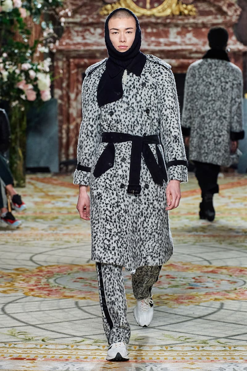casablanca fall winter 2020 fw20 mens runway show collection paris fashion week creative director charaf tajer idealism theme