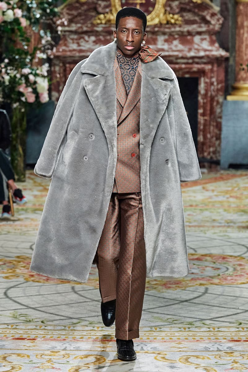 casablanca fall winter 2020 fw20 mens runway show collection paris fashion week creative director charaf tajer idealism theme