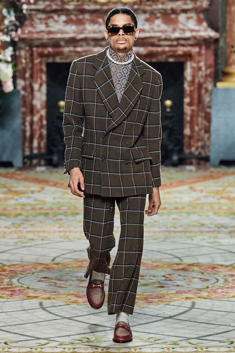 casablanca fall winter 2020 fw20 mens runway show collection paris fashion week creative director charaf tajer idealism theme