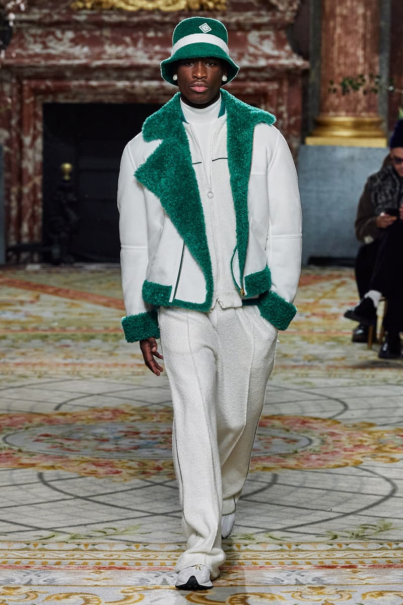 casablanca fall winter 2020 fw20 mens runway show collection paris fashion week creative director charaf tajer idealism theme