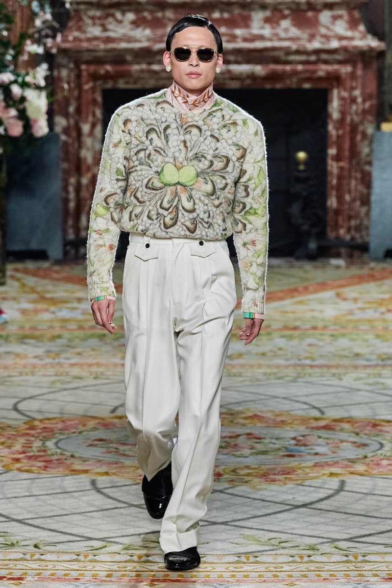 casablanca fall winter 2020 fw20 mens runway show collection paris fashion week creative director charaf tajer idealism theme