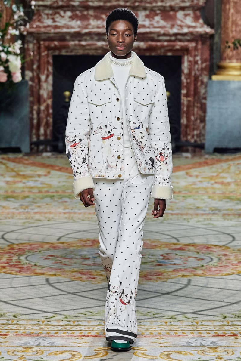 casablanca fall winter 2020 fw20 mens runway show collection paris fashion week creative director charaf tajer idealism theme