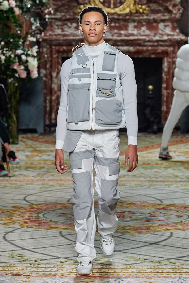 casablanca fall winter 2020 fw20 mens runway show collection paris fashion week creative director charaf tajer idealism theme