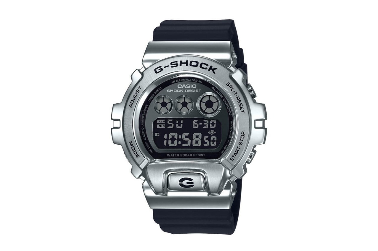Casio G-SHOCK GM-6900 Metal Bezel Release Info GM6900 Third Eye 25th Anniversary Collaboration HYPEBEAST timepiece wristwatch watch 