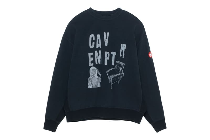 Cav Empt Spring/Summer 2020 Collection Drop 2 CASUALE BOMBER JACKET SOURCE-OUTPUT QUILTED ZIP JACKET OVERDYE CHAIR CREW NECK TAPED LIGHT HOODY PUBLIC WARM COAT toby feltwell drop info release 1994 BLEACHED COLOUR DENIM NAVY MD LastScatter LONG SLEEVE T
