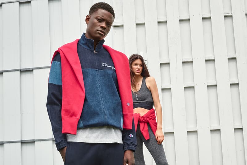 Champion Reverse Weave Premium Spring/Summer 2020 Lookbook SS20 Collection Sporting Heritage Classic Sweats Collegiate Basketball Tracksuits Fleece Swimwear Menswear Womenswear