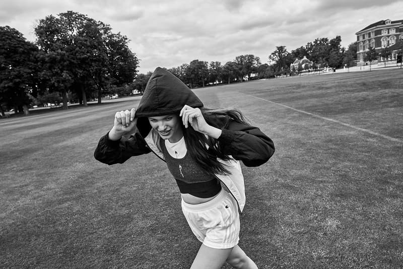 Champion Reverse Weave Premium Spring/Summer 2020 Lookbook SS20 Collection Sporting Heritage Classic Sweats Collegiate Basketball Tracksuits Fleece Swimwear Menswear Womenswear